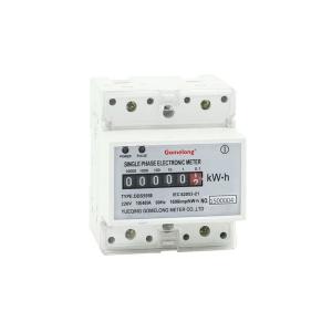 China Factory directly sales din rail and panel electricity energy meter factory