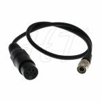 4 Pin to XLR 4 Pin Hirose Power Cable , HangTon DSLR Monitor Power Cable Hirose