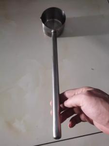 China 316L 304 stainless steel liquid water dipper spoon scoop ladles factory
