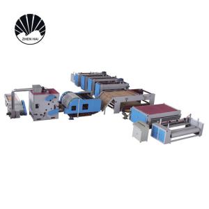 China Pet Polyester Fiber Dacron Sintepon Production Line Machine Sewing Wadding factory