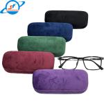 Lightweight PU Flip Cover Optical Glasses Case Luxurious Scratchproof