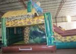 Forest themed inflatable safari park combo China inflatable safari combo animals