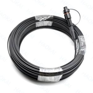 China IP68 Outdoor Drop Cable FTTX Solution Fiber Optic Patch Cord Waterproof Connector factory
