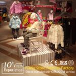 Pop garment display stand design of garments display system