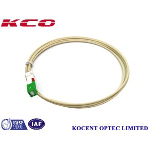 LSH SC/APC Fiber Optic Patch Cord LSZH PVC FTTH Auto Shutter Connector Anti