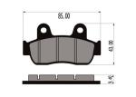 Motorcycle Brake Pad Set for Honda KTT, CBF150
