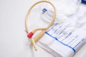 China Orcl Female External Disposable Latex Foley Catheter 30cc Balloon FR30 factory