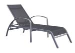 Aluminum / Teslin All Weather Poolside Outdoor Chaise Lounge
