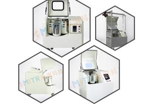 China Semi Circle Planetary Ball Milling Machine With High Purity Zirconia Ball Mill Jar factory