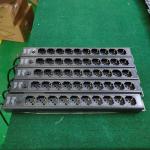 Euro Type 1U 6 Way PDU Power Distribution Unit 8 Ports