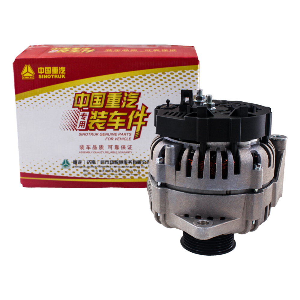 Original Sinotruk Alternator Assembly for HOWO SITRAK C7H TX MC11 MC13.48/50-50 MAN TGA Engine Truck Genuine Spare Part
