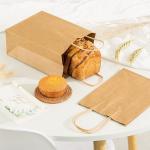 Custom Takeaway Food Packaging Kraft Paper Bag for Fast Food Take Away POTATO
