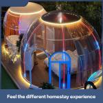 PC mobile Internet celebrity restaurant Bubble room Outdoor homestay Transparent