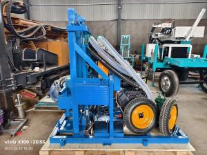 China 80-120 Meters Capacity Drilling Equipment For Water Well Drilling Rig Machine factory