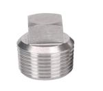 CNC 3/8" NPT Male Solid 304 Stainless Steel Pipe Fitting