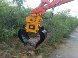 China Hydraulic rotating sorting grab/selector grapple for demolition industry factory