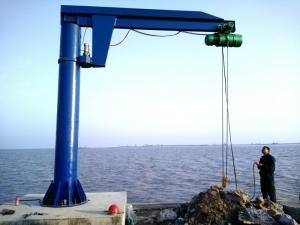China 1T High Technique BZ Type Hoist Cantilever Crane with Wire Rope Electric factory