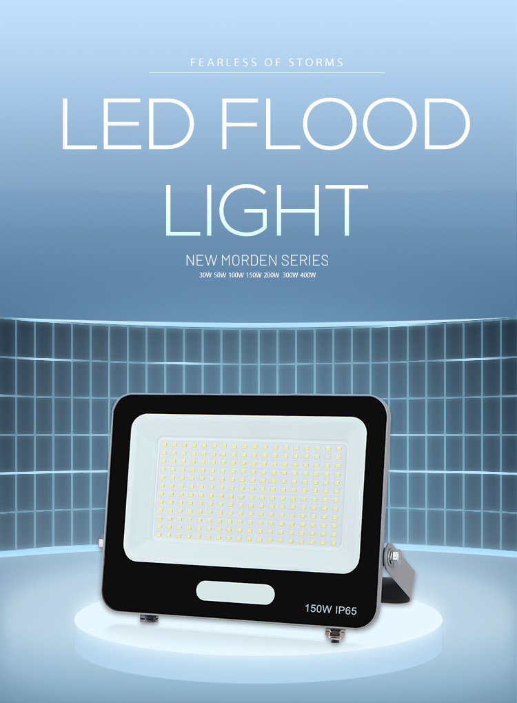 Outdoor Whosale Price 20w 30w 50w 100w 150w 200w 300w Floodlight IP67 Aluminum Housing AC220-240v Flood LED Lighting