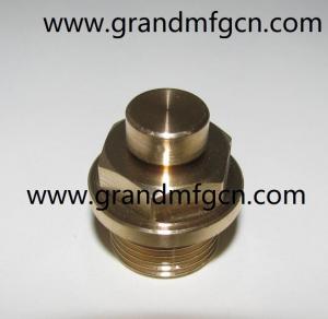 China M33X1.5 male metric thread brass breather drain plugs for gearbox hydraulic cylinders breather vent plugs factory