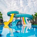 Resort Water Park Swimming Pool Rainbow High Speed Combined Slides for Adult