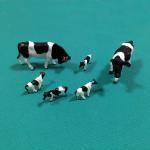 ABS plastic animals cows,horse and sheep Architectural model Animals for farm