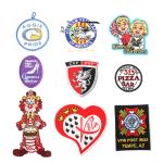 Custom Woven Chenille 3D Logo Embroidered Iron On Patches for Clothing