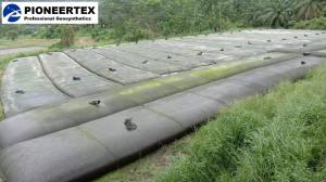 China PP WOVEN GEOTEXTILE BAG IN CONTAINER SHAPE FOR DEWATERING / Dewatering Geocontainer factory