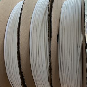 China 3.0mm White Shrink Wrap Tubing Halogen Free PE Flexible Heat Shrink Sleeve factory