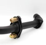 Black Muffler Forward Bend for DAYANG Motorcycle Spare Parts Cargo Tricycle
