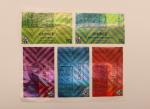 Holographic Laser Paper Sticker with 4C PMS Printing FSC certificate