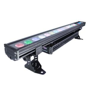 China Outdoor IP65 18X10W RGBW 4in1 Pixel Matrix Control LED Wall Washer DJ Bar Light for Wedding factory
