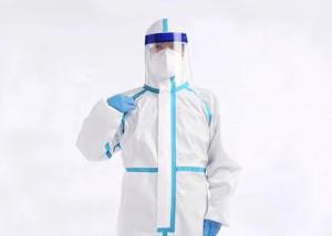 China Type 5/6 Desechable Microporous Disposable Coverall factory
