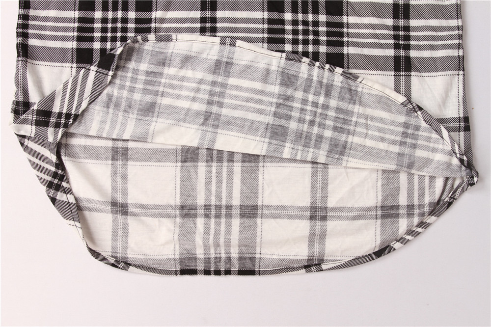 Ladies plaid shirt, Women's shirt, Fashion Style, Soft Touch fabric