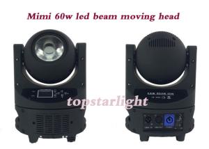China Professtional DJ Disco Light IP20 DMX Mini 60W LED Beam Moving Head Light factory
