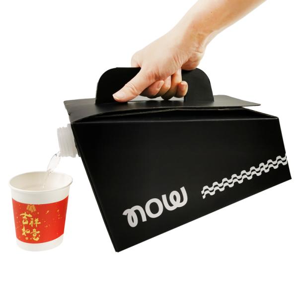 Custom Logo Print 1L 2L 3L 5L 10L Disposable Coffee Drink Wine BIB Bag in Box Dispenser Coffee To Go Take-out Aseptic Bag in Box