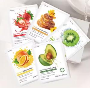 China Fruit Natural Vitamin C Face Beauty Masks Skin Care Sheet Facial Skin Care Mask Face Sheet Mask factory