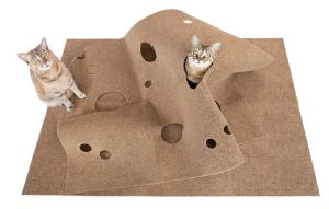 China Thermally Insulated Base Cat Activity Play Mat Fun Interactive Play Training Scratching factory