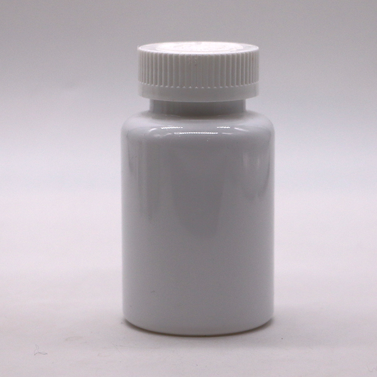 PET Plastic Type 175ML/6OZ Capsule Pill Medicine Bottle with CRC Screw Flip Top Caps