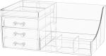 Clear Containers For Organizing 7 Drawers Stackable Dresser Bathroom Organizers