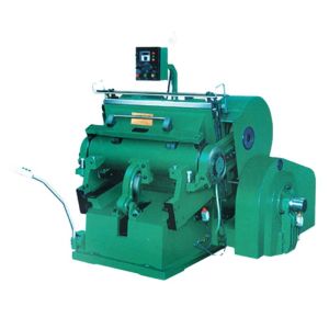 China Semi Automatic Paper Plc Flat Bed Die Cutting Machine 1300mm on sale