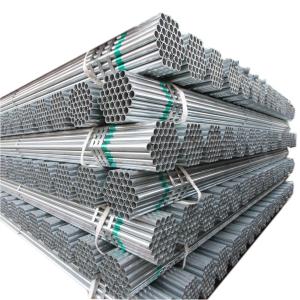 China 16mn BA 2B Zinc Coated Hot Dip Galvanized Steel Pipe 5.8m 6m 10m factory