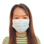 Protective Disposable Medical Mask / 3Ply Non Woven Melt Blown Fabric Protective