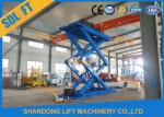 5T 5M Hydraulic Scissor Car Lift / Automotive Vehicle Lifts For Home Garage