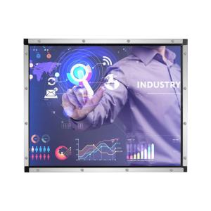 China 15 Inch SAW Touch Monitor Open Frame Single Touch 420 Nits Digital LCD Screen factory