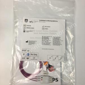 China PHiliph Neonatal ECG Lead Set Unshielded 3 Lead Miniclip AAMI 0.7M M1624A 989803144941 factory