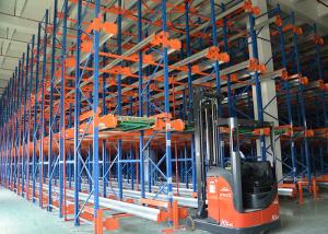 China Frozen Warehouse Radio Shuttle Racking System / Automatic Storage System factory