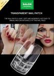 Fashionable Clear Color False Nails Full Cover French Nail Customized Design For