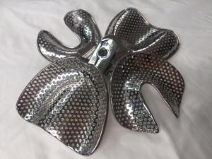 China Non Toxic Dental Impression Trays Silver Appearance ISO Certificated factory