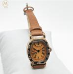 Fashion White Dial Ladies Quartz Wrist Watch With Leather Band And Luminous