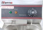 Fast Food Restaurant stainless steel Electric Fryer With One Tank One Basket